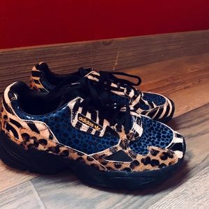 Adidas Falcon Animal Print Sneakers